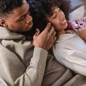 Shows a couple after working with a couples therapist in atlanta, ga. Represents how black relationship counseling atlanta ga may improve your relationship.